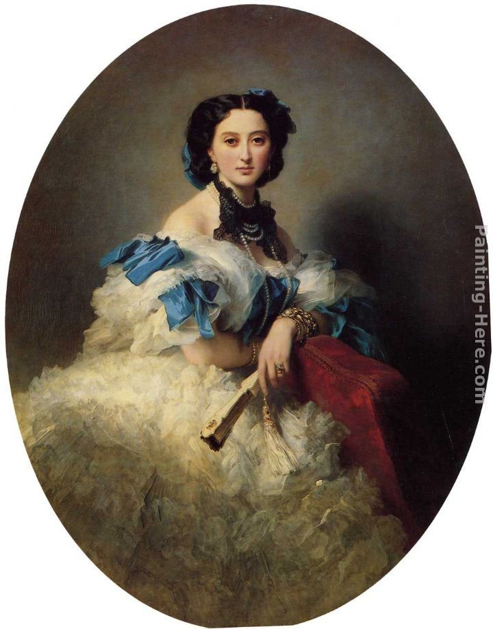 Franz Xavier Winterhalter Countess Varvara Alekseyevna Musina-Pushkina